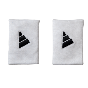 Sweatbands WRISTBAND L WHITE/BLACK 2