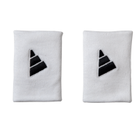 Sweatbands WRISTBAND L WHITE/BLACK