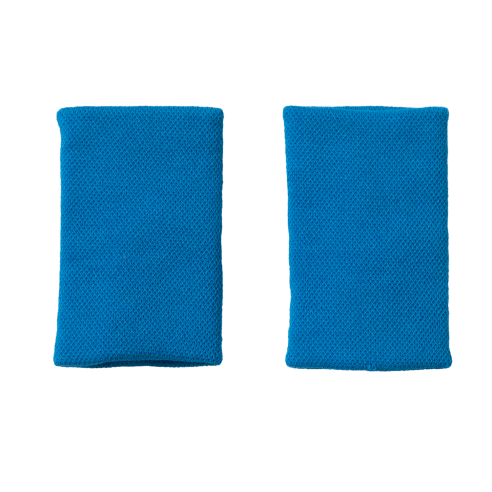 Sweatbands WRISTBAND L BLUE/GREY