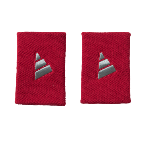 Sweatbands WRISTBAND L RED/GREY