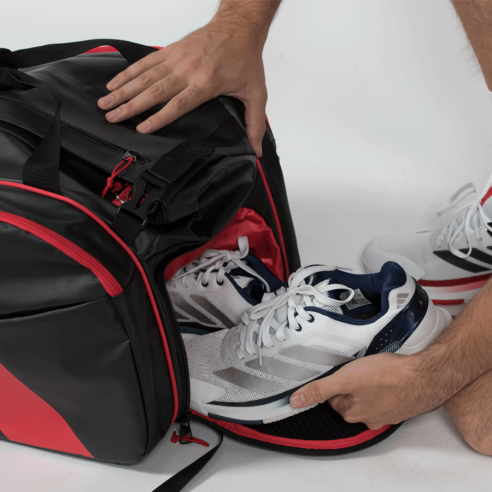 adidas Multigame Red Racquet Bag - Ale Galán 2026
