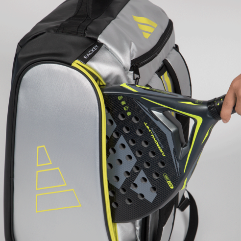adidas Pro Tour Silver Grey Racquet Bag 2026