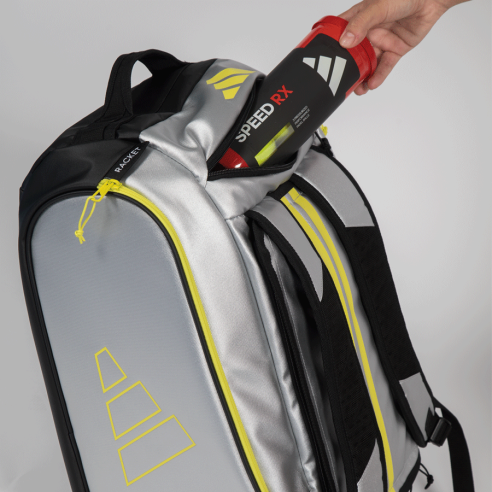 adidas Pro Tour Silver Grey Racquet Bag 2026