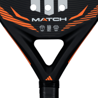 Home Padel racket adidas Match Black 2026