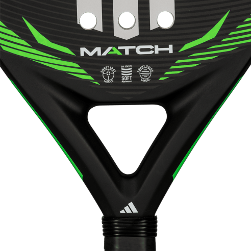 Home Padel racket adidas Match Black Lime 2026
