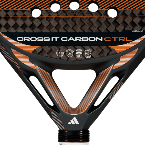 Padel racket adidas Cross IT Carbon Ctrl 2026