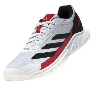 Footwear & Apparel adidas Courtquick M Padel Shoes white/red 2