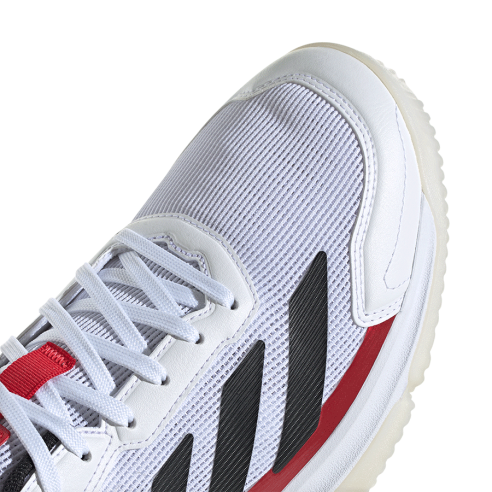 Footwear & Apparel adidas Courtquick M Padel Shoes white/red