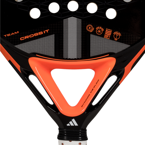 adidas padel rackets adidas cross it team 3.4 + racquet bag control orange 3.4