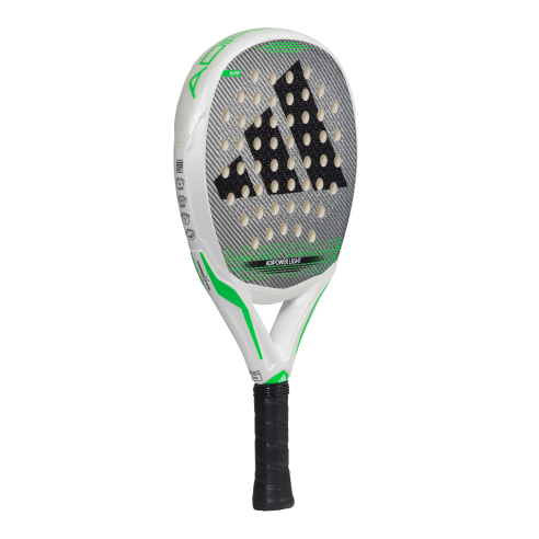 adidas padel rackets adidas adipower light 3.3 + racquet bag control green 3.4