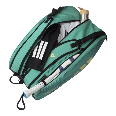 adidas padel rackets adidas adipower light 3.3 + racquet bag control green 3.4