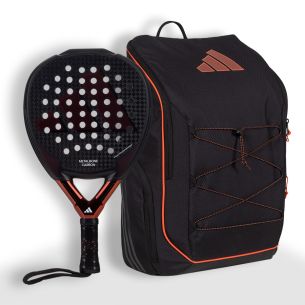 adidas padel rackets adidas Metalbone Carbon 3.3 Racket + Backpack Protour Black 3.3