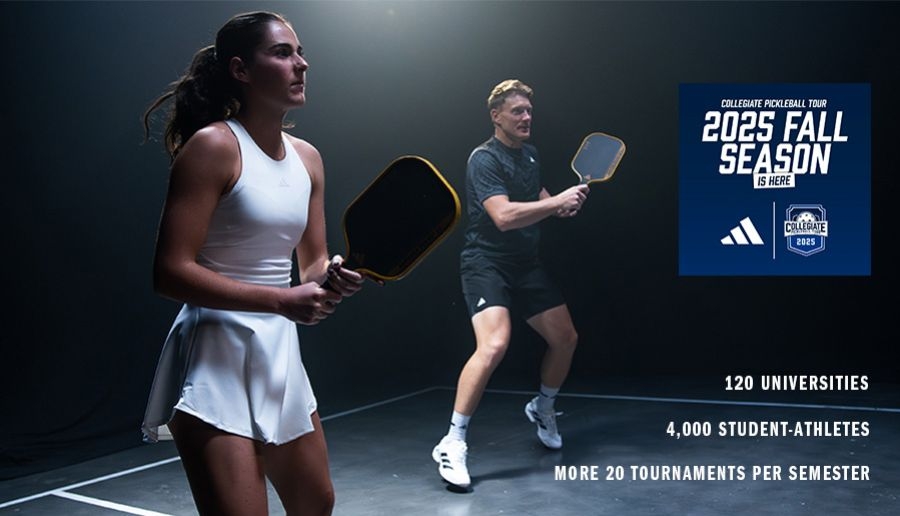 Adidas Steps In as Title Sponsor of Collegiate Pickleball Tour